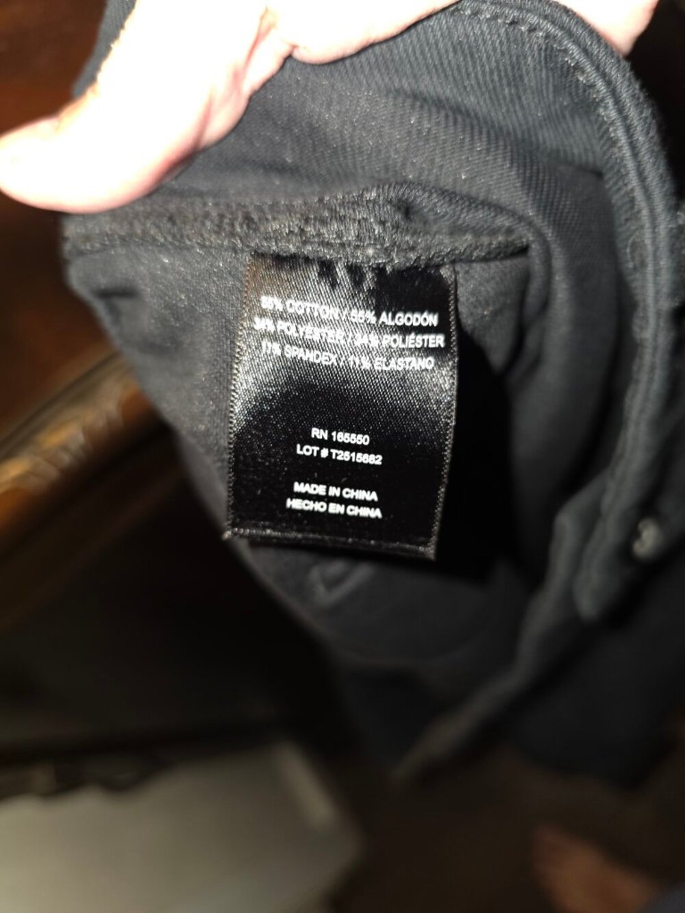 32 Degrees Cool Black Pull On Pants L